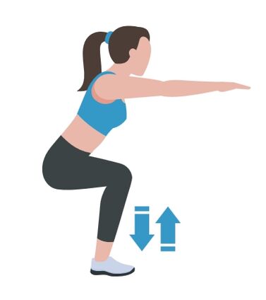 Squats for varicose veins