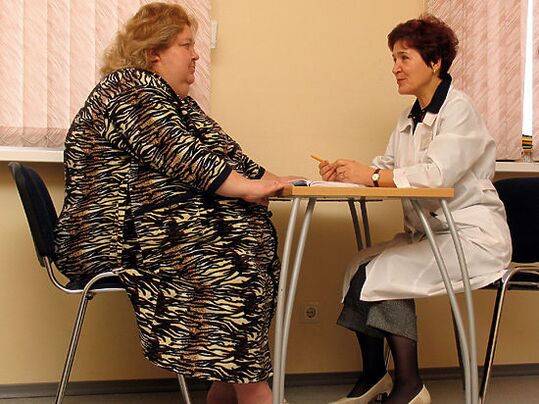When consulting a phlebologist, a patient with varicose veins due to obesity