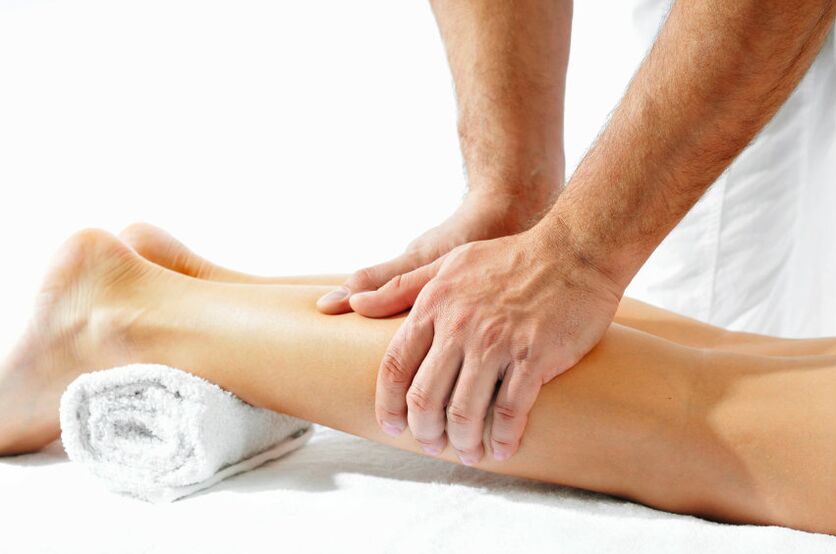 Manual varicose vein massage Photo 1